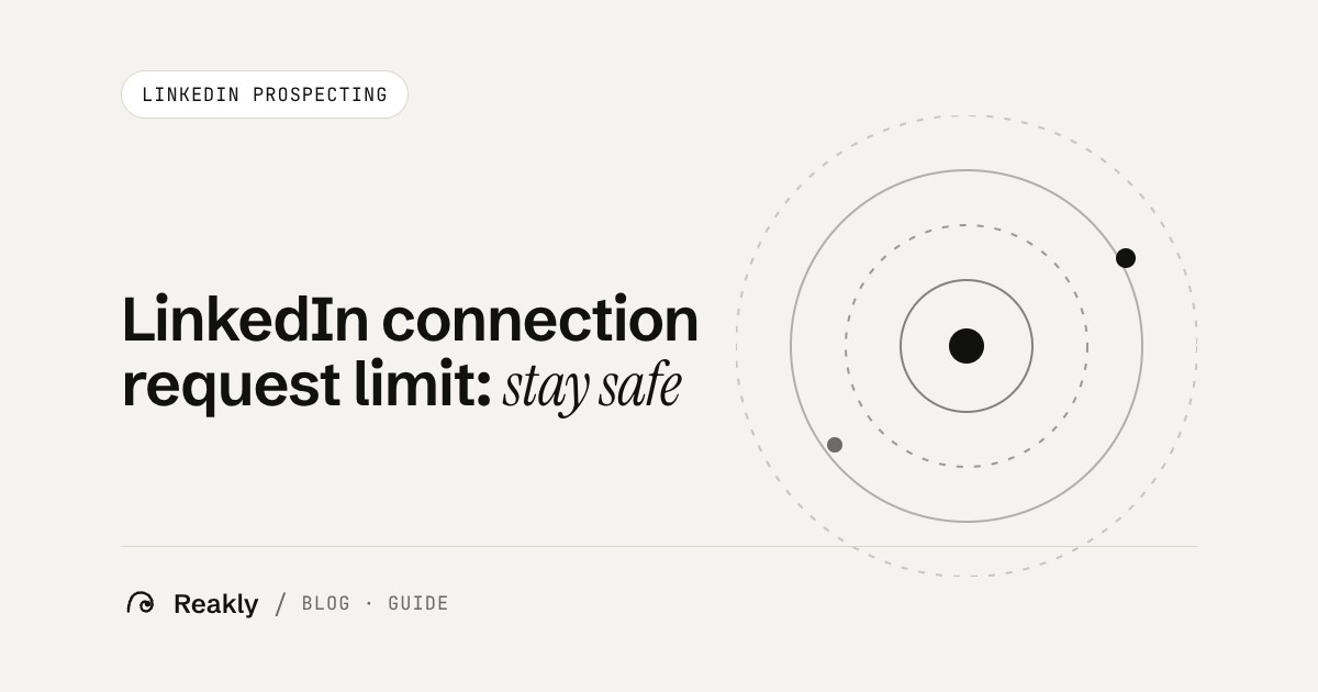 LinkedIn Connection Request Limit: Official Rules and Safe Pace (2026)